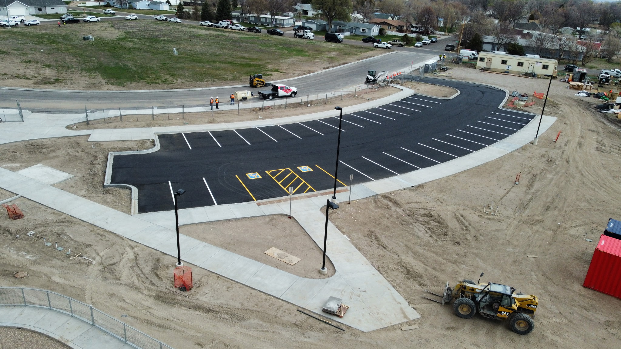 Parking Lot Striping in Denver