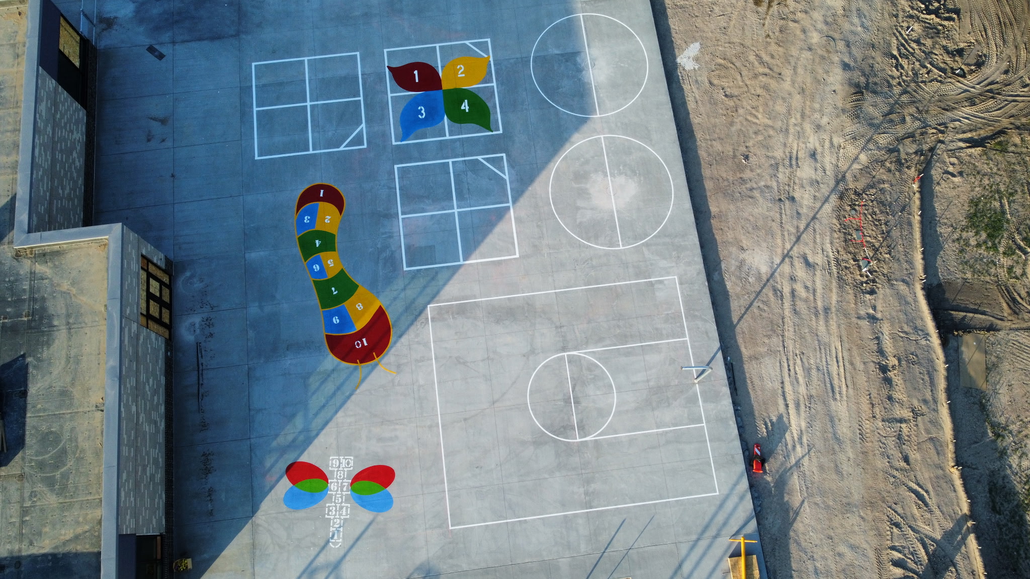 Playground Markings in Denver