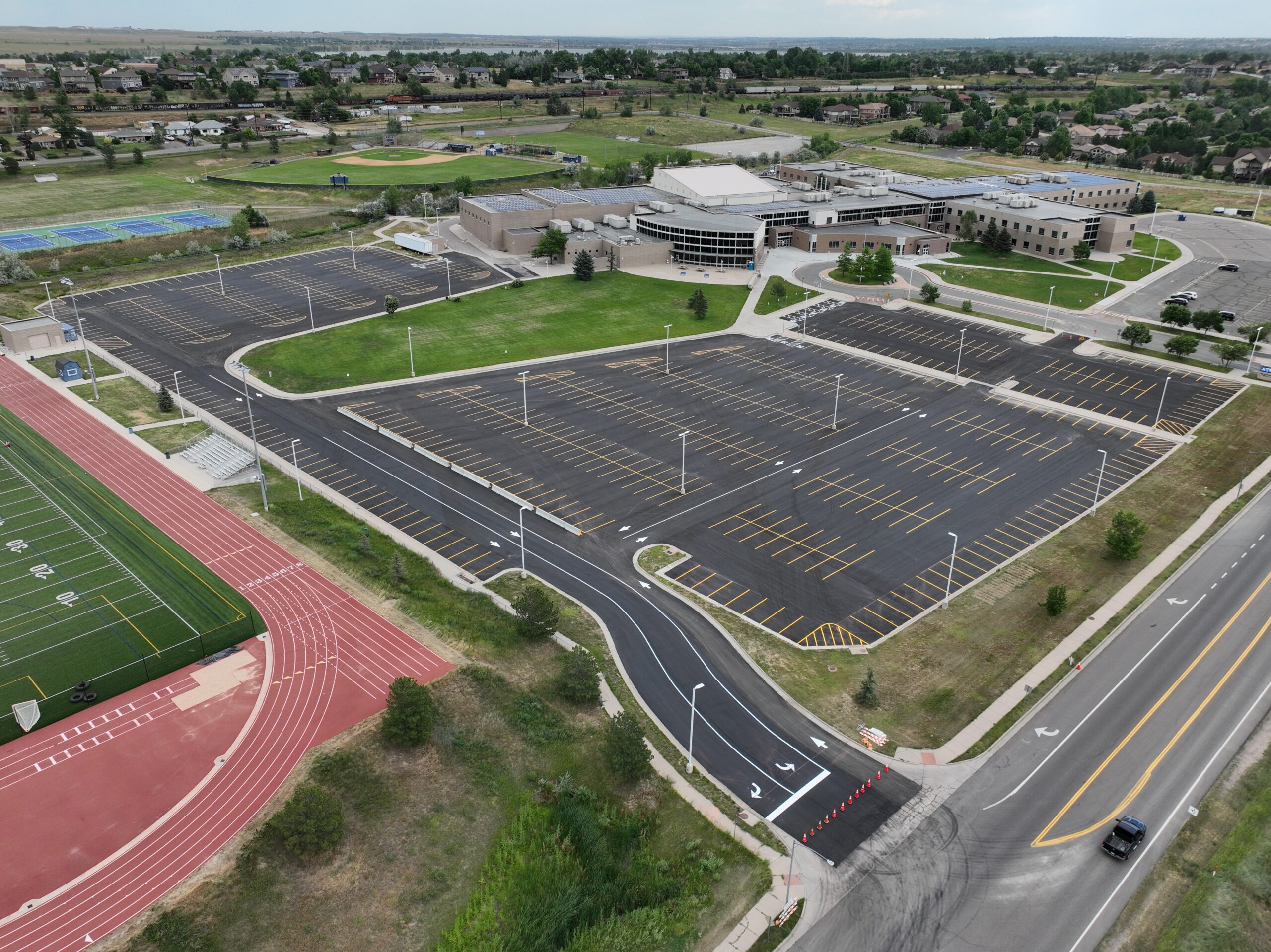 Why Choose Us for Parking Lot Striping in the Denver Metro Area?