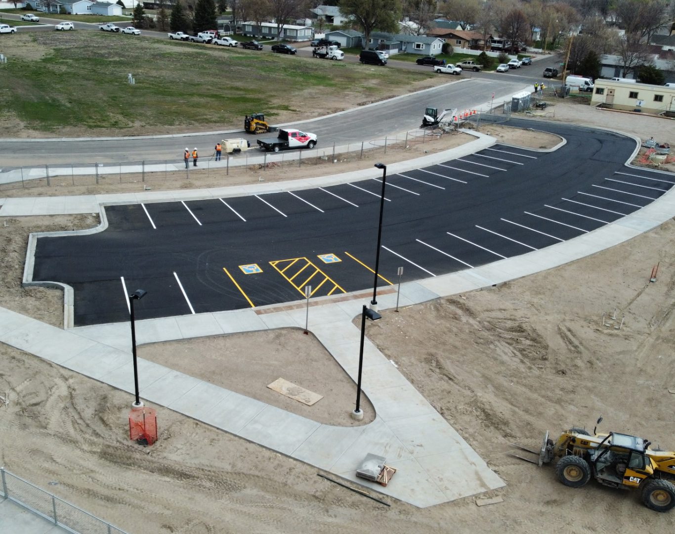 Parking Lot Striping in Denver