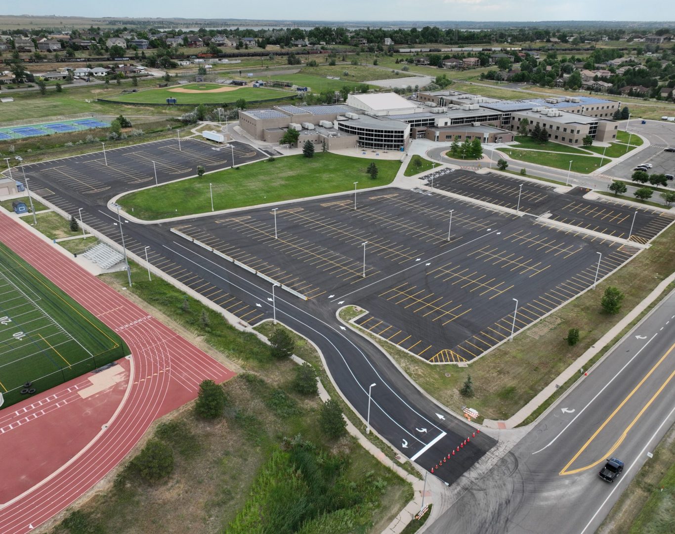 Why Choose Us for Parking Lot Striping in the Denver Metro Area?